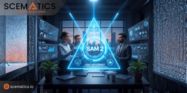 Solving the Annotation Trilemma: Achieving Scale, Quality, and Cost-Efficiency with SAM 2