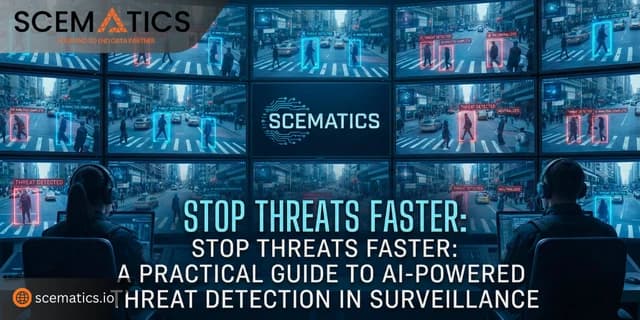 Stop Threats Faster: A Practical Guide to AI-Powered Threat Detection in Surveillance with Scematics
