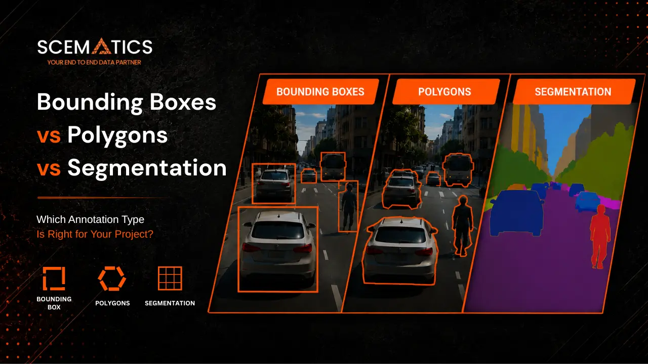 Bounding Boxes vs Polygons vs Segmentation: Which Annotation Type Is Right for Your Project?