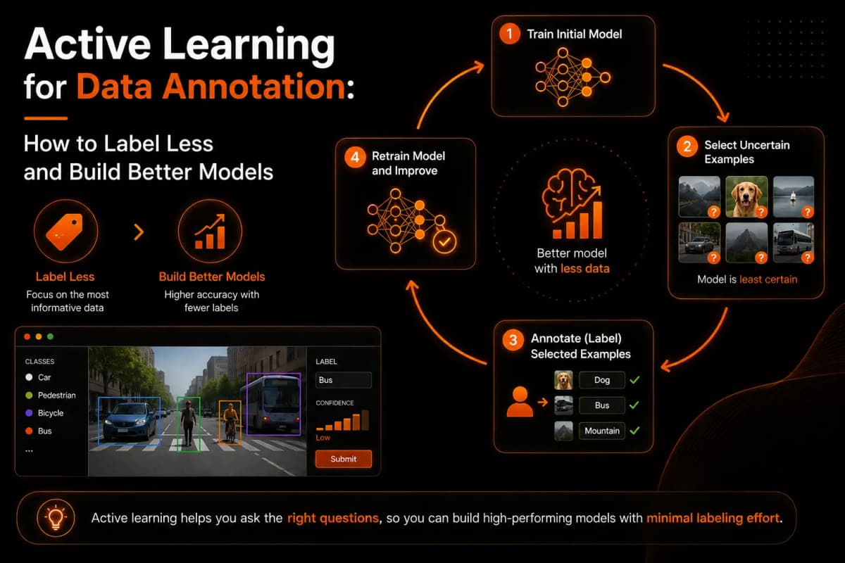 Active Learning for Data Annotation: How to Label Less and Build Better Models